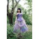 Cyans Qing Monet's Water Lilies Corset Top II Skirts and Sets(4 Colours/Full Payment Without Shipping)